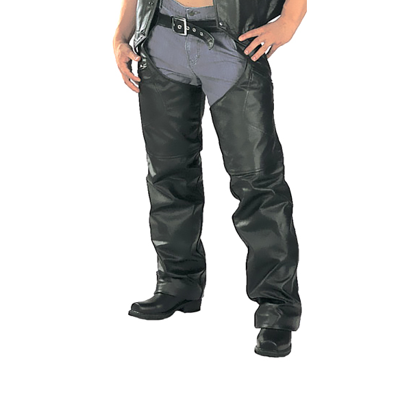  	 Leather Chaps