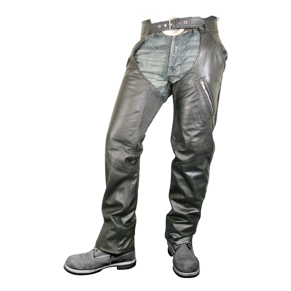  	 Leather Chaps