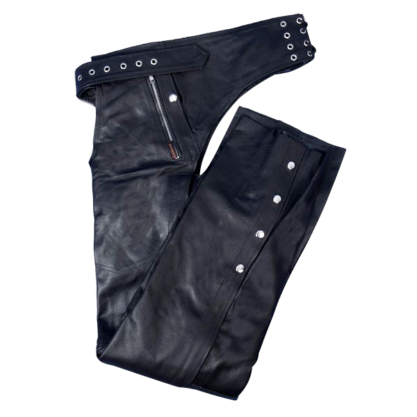  	 Leather Chaps