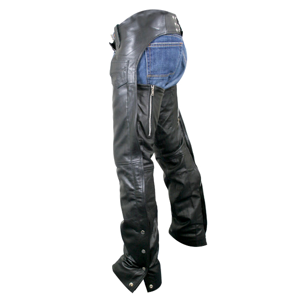  	 Leather Chaps