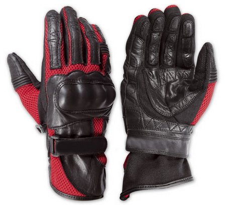 Motorbike Leather Gloves