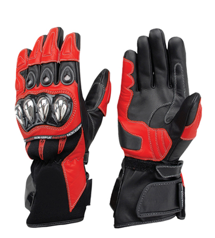 Motorbike Leather Gloves